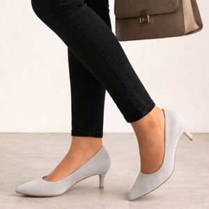 Dexflex Comfort Jeanne Office Siren Minimalist Pointy Toe Comfort Pumps 6.5M